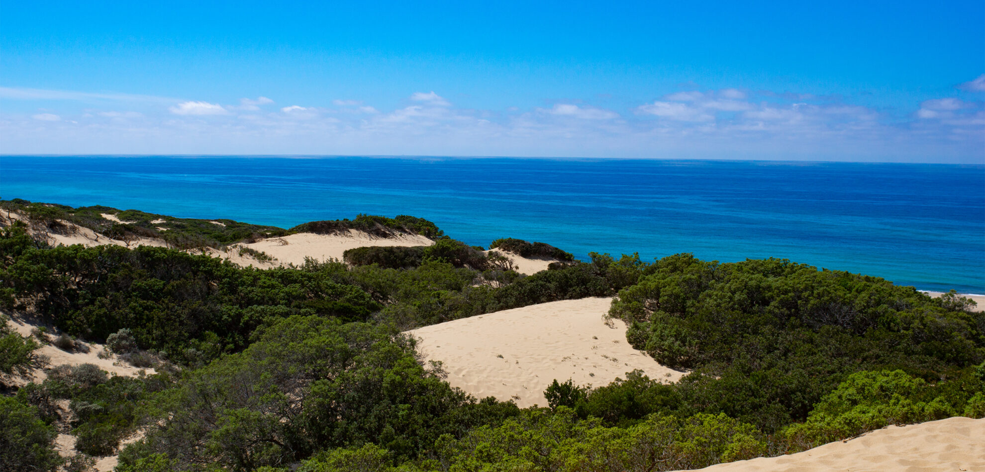 the beautiful dunes of Costa Verde Sardinia